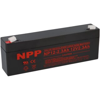 NPP Blei-Akku NP12-2.3 12V / 2,3Ah