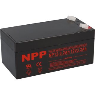 NPP Blei-Akku NP12-3.2 12V / 3,2Ah