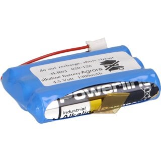 Batteriepack 4,5V F1x3 Micro AAA Kabel + Stecker  kompatibel Safe-O-Tronic 38400200