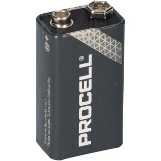 Duracell Procell MN1604 9V-Block Originalkarton (10St.)