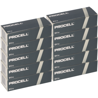 Duracell Procell MN1604 9V-Block Originalkarton (10St.)