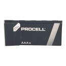 10x Duracell Procell MN2400 AAA Micro Batterie