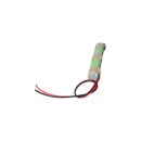 Notleuchten-Akku 2,4V 1800mAh NiMH L1x2 AA | L21NIMH1800
