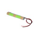 Notleuchten-Akku 2,4V 1800mAh NiMH L1x2 AA | L21NIMH1800