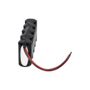 Notleuchtenakku 6V 4000mAh NiCd F1x5 HT | 20cm Kabel
