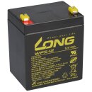 Kung Long Akku 12V 5Ah WP5-12E zyklenfest AGM Power Blei Gel
