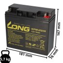 Battery 12v 18Ah agm lead battery lawn mower lawn tractor...