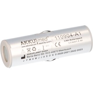 Heine Akku X-02.99.382 X-02.99.380 X0299382 X0299380 Ni-MH 3,5V 1000mAh