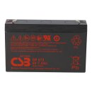 CSB Lead acid battery 6v 7.2 Ah GP672F1 maintenance free agm lead acid battery
