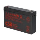 CSB Bleiakku 6V 7,2 Ah GP672F1 wartungsfrei AGM Bleibatterie