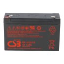CSB GP6120 AGM Bleiakku 6V 12Ah T2 / Faston 6,3 mm