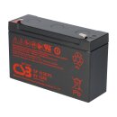 CSB GP6120 AGM Bleiakku 6V 12Ah T2 / Faston 6,3 mm