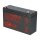 CSB GP6120 AGM Bleiakku 6V 12Ah T2 / Faston 6,3 mm