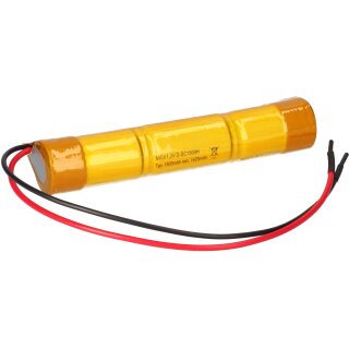 Akkupack Notlicht Notbeleuchtungl 3,6V 1500mAh - F1x3 Hochtemperatur