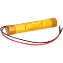 Akkupack Notlicht Notbeleuchtungl 3,6V 1500mAh - F1x3 Hochtemperatur