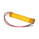 Akkupack Notlicht Notbeleuchtung 3,6V 1500mAh - L1x3 Hochtemperatur