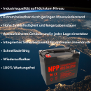 NPP Lead acid battery agm npd12-75 12v 75Ah cycle proof