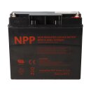 NPP NPD12-20 AGM Deep-Cycle Bleiakku 12V 20Ah zyklenfest
