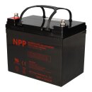 NPP NPD12-33 AGM Deep-Cycle Bleiakku 12V 33Ah zyklenfest