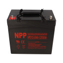 NPP Blei-Akku AGM NPD 12-55 12V 55Ah zyklenfest