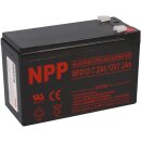 NPP Blei Akku AGM NPD 12 7,2 12V 7,2Ah zyklenfest