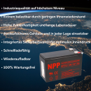 NPP Lead-acid battery agm npd 12-7,2 12v 7,2Ah cycle-proof