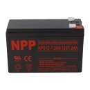 NPP NPD12-7.2 AGM Deep-Cycle Bleiakku 12V 7,2Ah zyklenfest