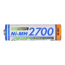 4x Panasonic aa mignon battery bk-3hgae/bf1 Ni-MH 1.2v 2700mAh