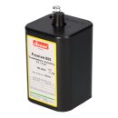 4x Nissen 4R25 Premium 800 - 6V 7-9Ah 6 Volt Hochleistungs- Blockbatterie für z.B. Baustellenleuchte / Baustellenlampe / Blinklampe/ Handscheinwerfer