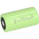 XCell Mono Akku Flattop Ni-MH 1,2V 9000mAh