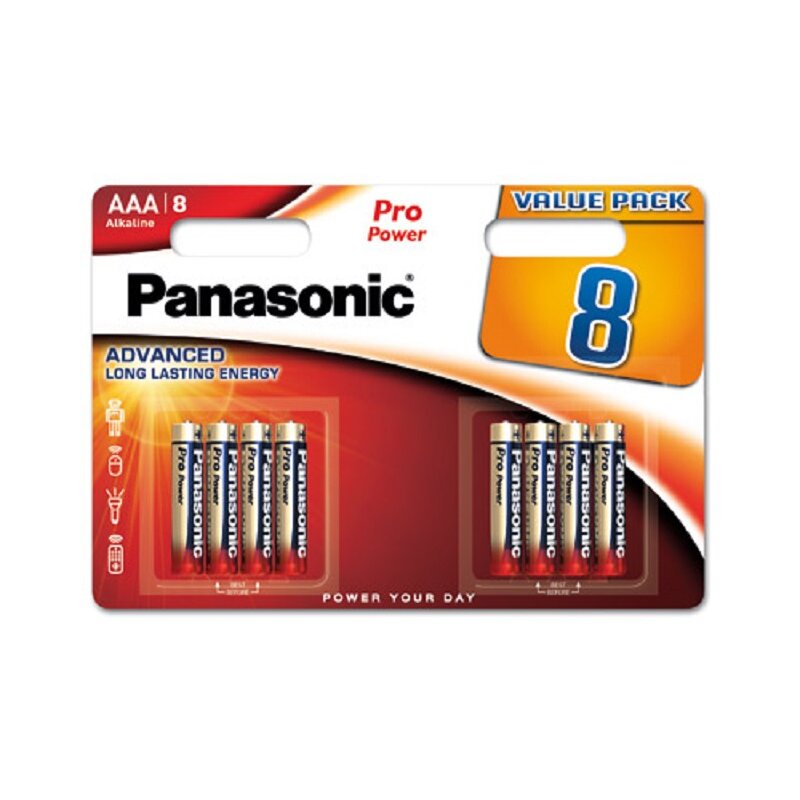 Panasonic Aaa Micro Pro Power 1,5V Batterie 8Er Blister
