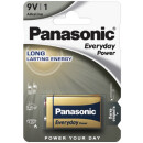 Panasonic 9V Block Everyday Power 9V Batterie Blister