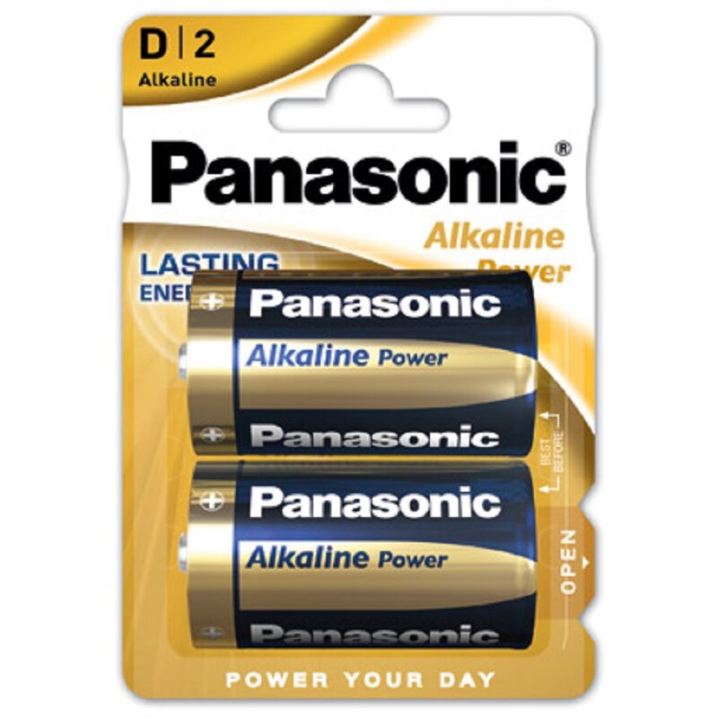 2 Stück Panasonic Alkaline Power LR20 1,5V  LR20APB/2BP - Image 2