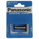 Panasonic 9v Block General Purpose 9v Battery Blister