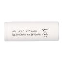 Mexcel Akku 3/2 D 1,2V 7000mAh Hochtemperatur NS7000FH...