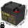 Battery set compatible fire alarm panel Bosch fpp-5000