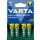 Varta Ready2Use Mignon Akku Ni-MH 1,2V 2600mAh AA 4er Blister