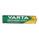 Varta Phone AAA Micro Akku VT398 Ni-MH 1,2V 800mAh 2er Blister