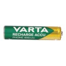 Varta Phone AAA Micro Akku VT398 Ni-MH 1,2V 800mAh 2er Blister