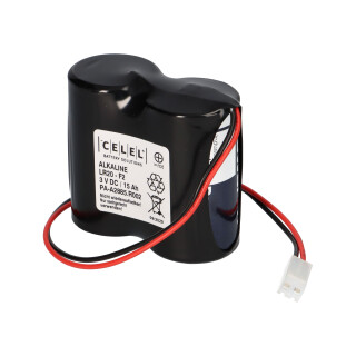 4er SET Batterie kompatibel ABUS Security-Center für 2WAY-Funksirene Stecker 