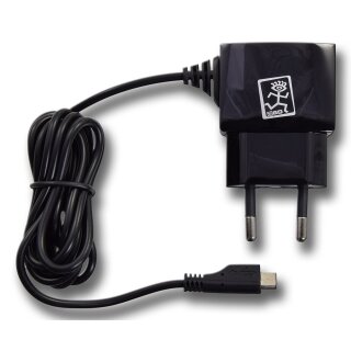 2Go Netz Ladegerät Micro USB 100-240V 1000mA schwarz