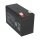 High performance lead acid battery mp7-12b Pb 12v 7Ah VdS Faston 6.3 mm