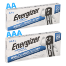 20x Energizer Lithium Batterie SET 10x AA Mignon + 10x...