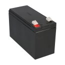 Kung Long WPL7.2-12-M-F2 12V 7,2Ah AGM Bleiakku, Longlife 10 Jahre nach EUROBAT, V0, 150x64x94 mm – für USV, Not- & Sicherheitsbeleuchtung, Brand- und Alarmtechnik, IT/Telekommunikation