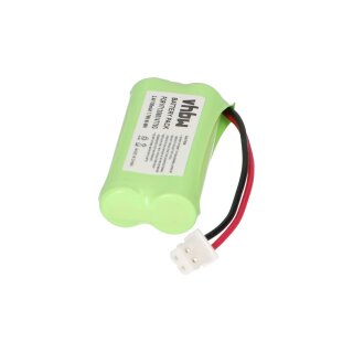 2x Akku 2,4V 3000mAh Ni-MH – Kompatibel Mit Panasonic, ABB Minifix, Atoll, ESCO