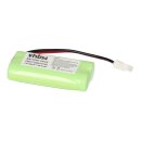 Babyphone-Akku 2,4V 700mAh Ni-MH passend für Motorola MBP20