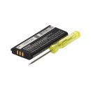 Gaming-Akku 900mAh Li-Ion passend für Nitendo DSi XL
