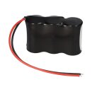 Notleuchtenakku 3,6V 4500mAh NiCd F1x3 – 20 cm Kabel