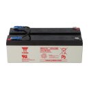 Lead battery suitable for Hanseatische Intermed defibrillator Vitacard a