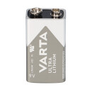 Varta Professional Lithium Batterie 9V-Block 1er Blister